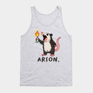 Arson Possum Tank Top